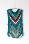 Teal Chevron Tunic