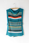 Teal Chevron Tunic