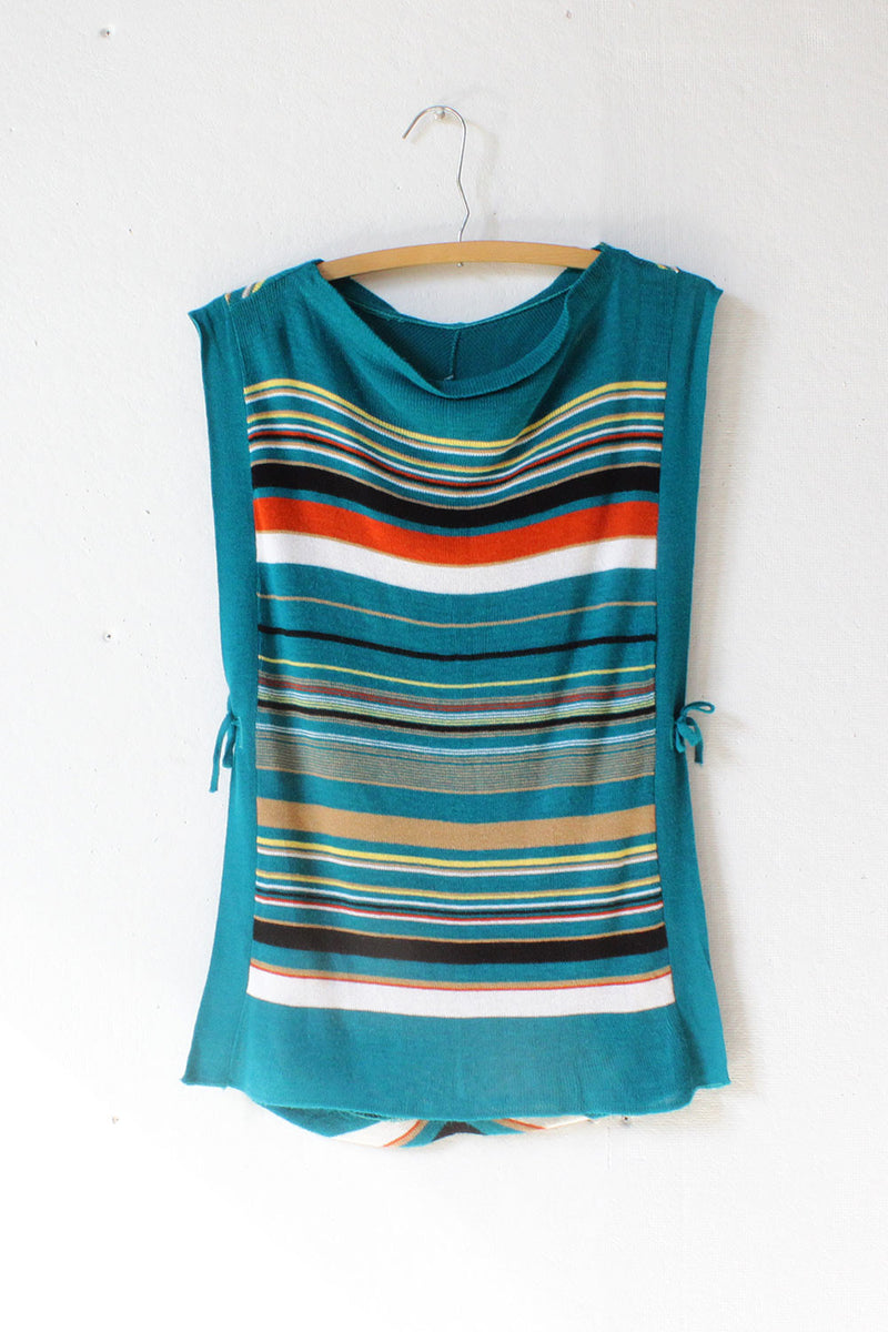 Teal Chevron Tunic