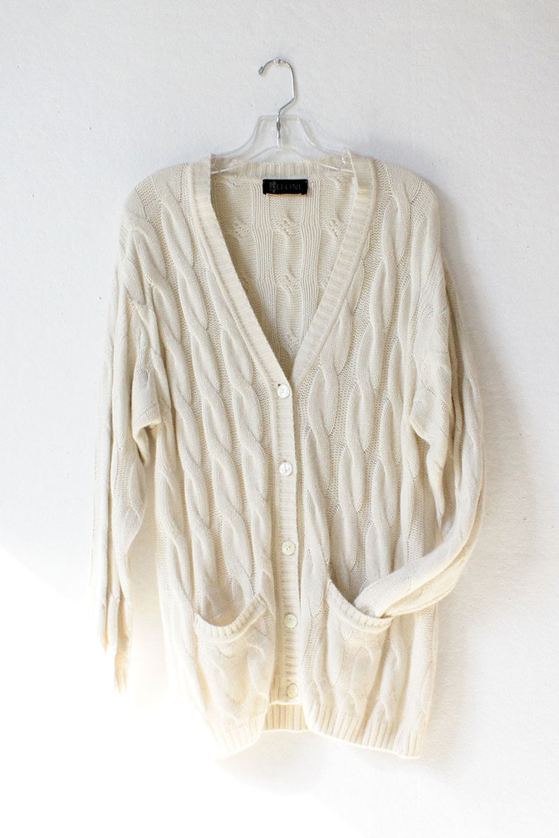 Softest Cable Cardigan