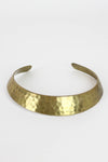 Hammered Brass Choker