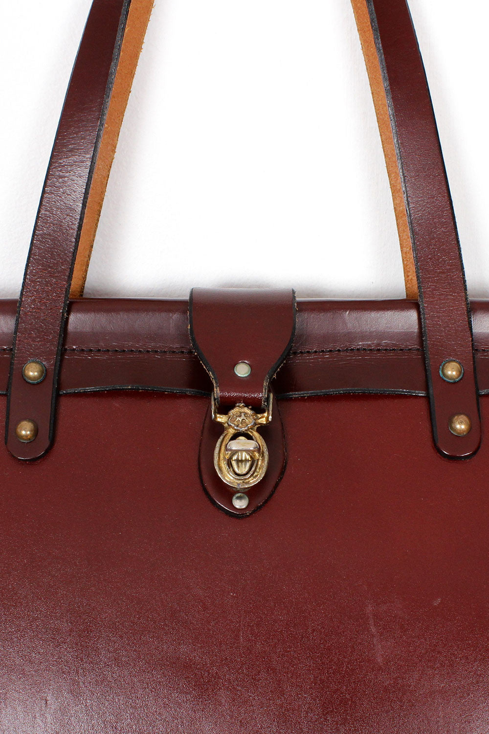 John Romain Redwood Handbag