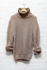 Mauve Loose Knit Sweater