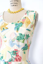 Garden Novelty Print Pocket Dress M-M/L