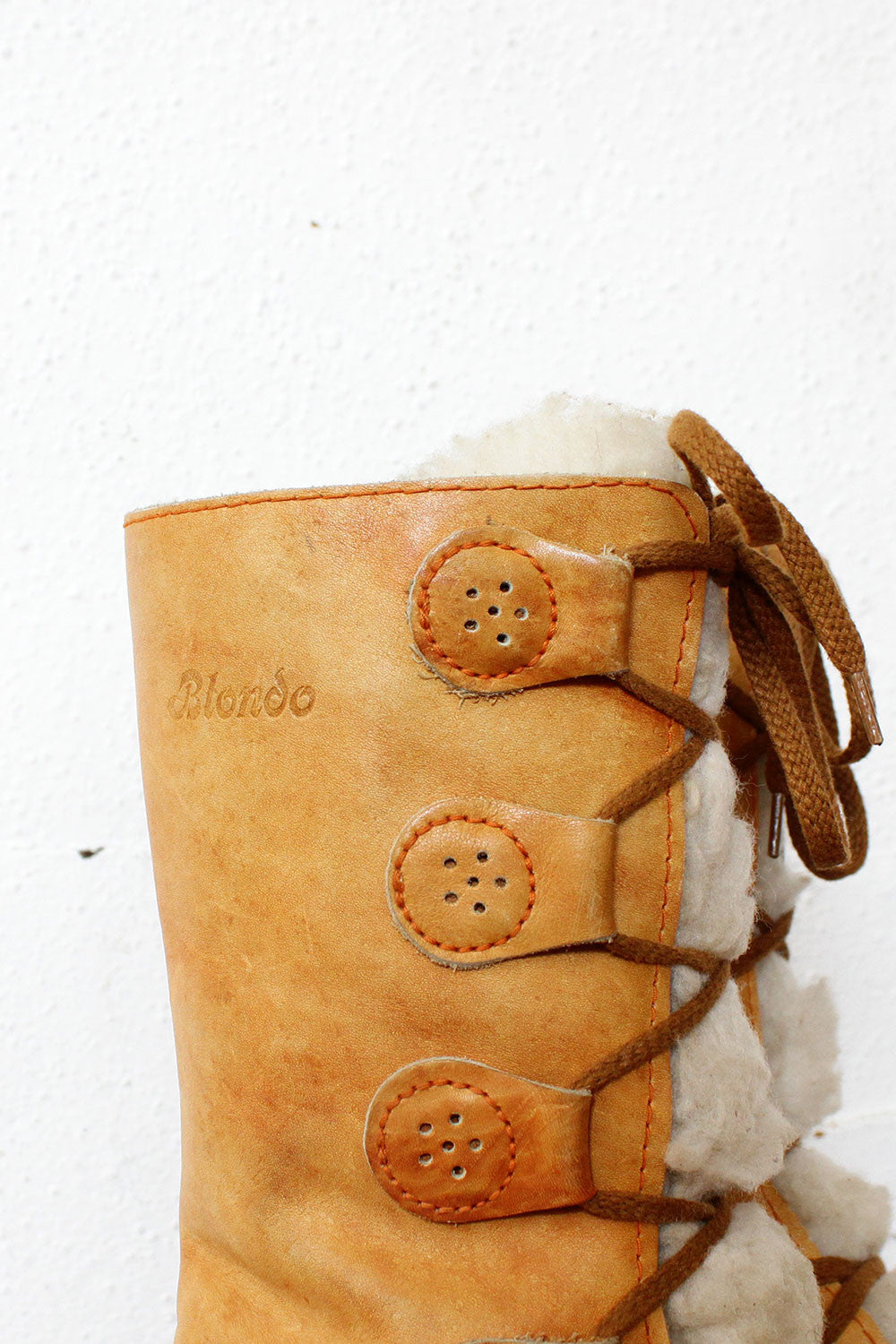 70s Blondo Sherpa Boots 7