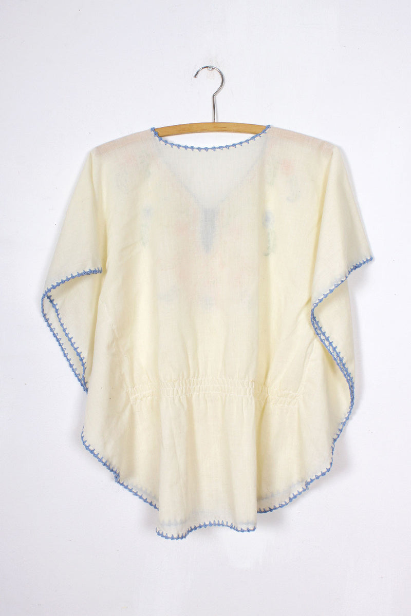 Lucy Embroidered Poncho