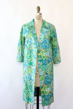 Abstract Hydrangea Cotton Jacket XS-M