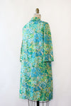 Abstract Hydrangea Cotton Jacket XS-M