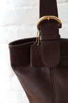 Coach XL Dark Brown Leather Soho Tote