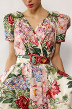 English Garden Party Dress S/M