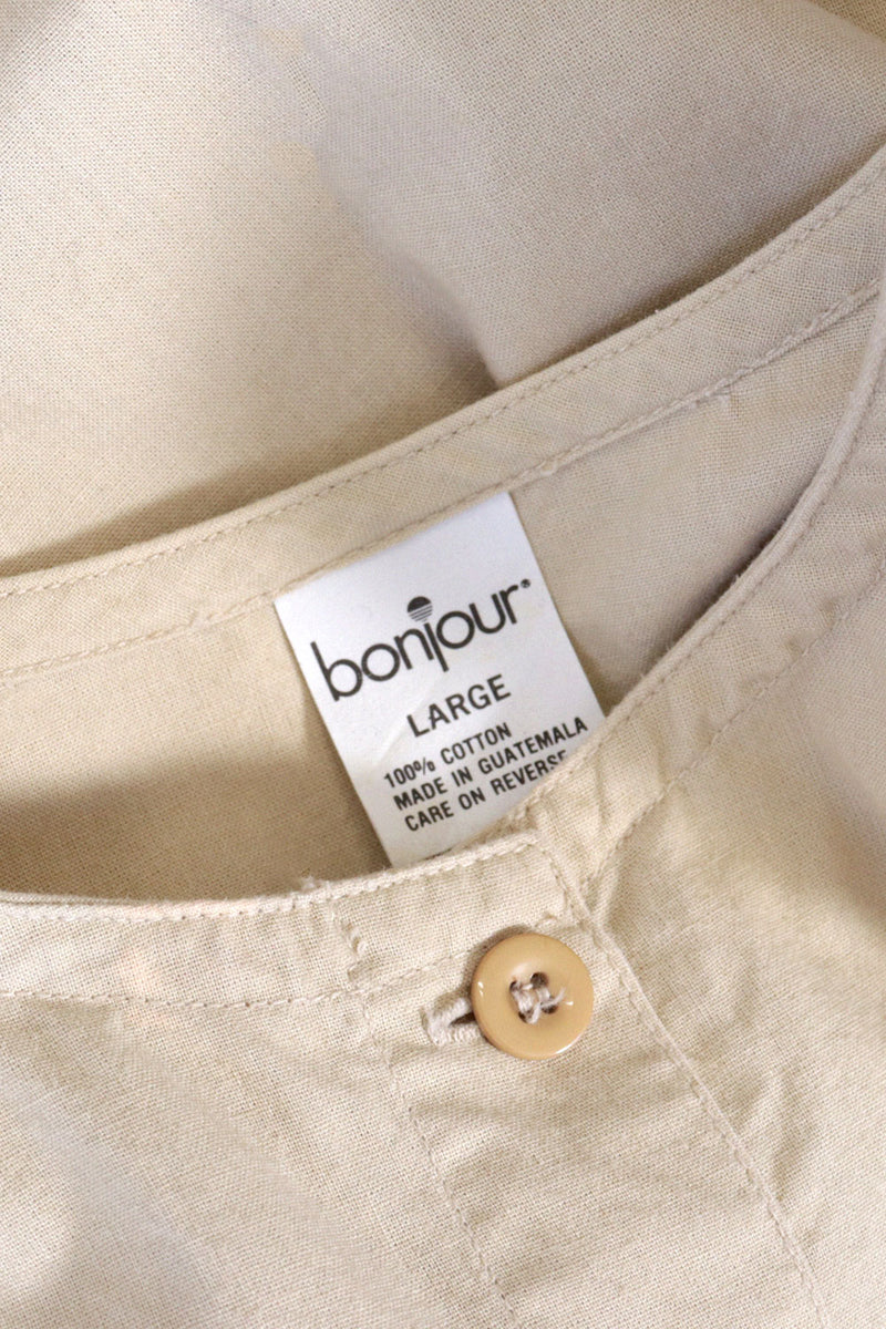 Bonjour Cafe Crop Tee M/L