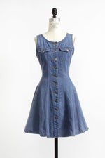 See Saw Denim Dress S/M