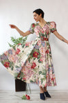 English Garden Party Dress S M OMNIA