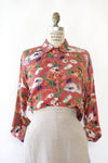 Softest Cherry Daisy Print Buttondown S-L