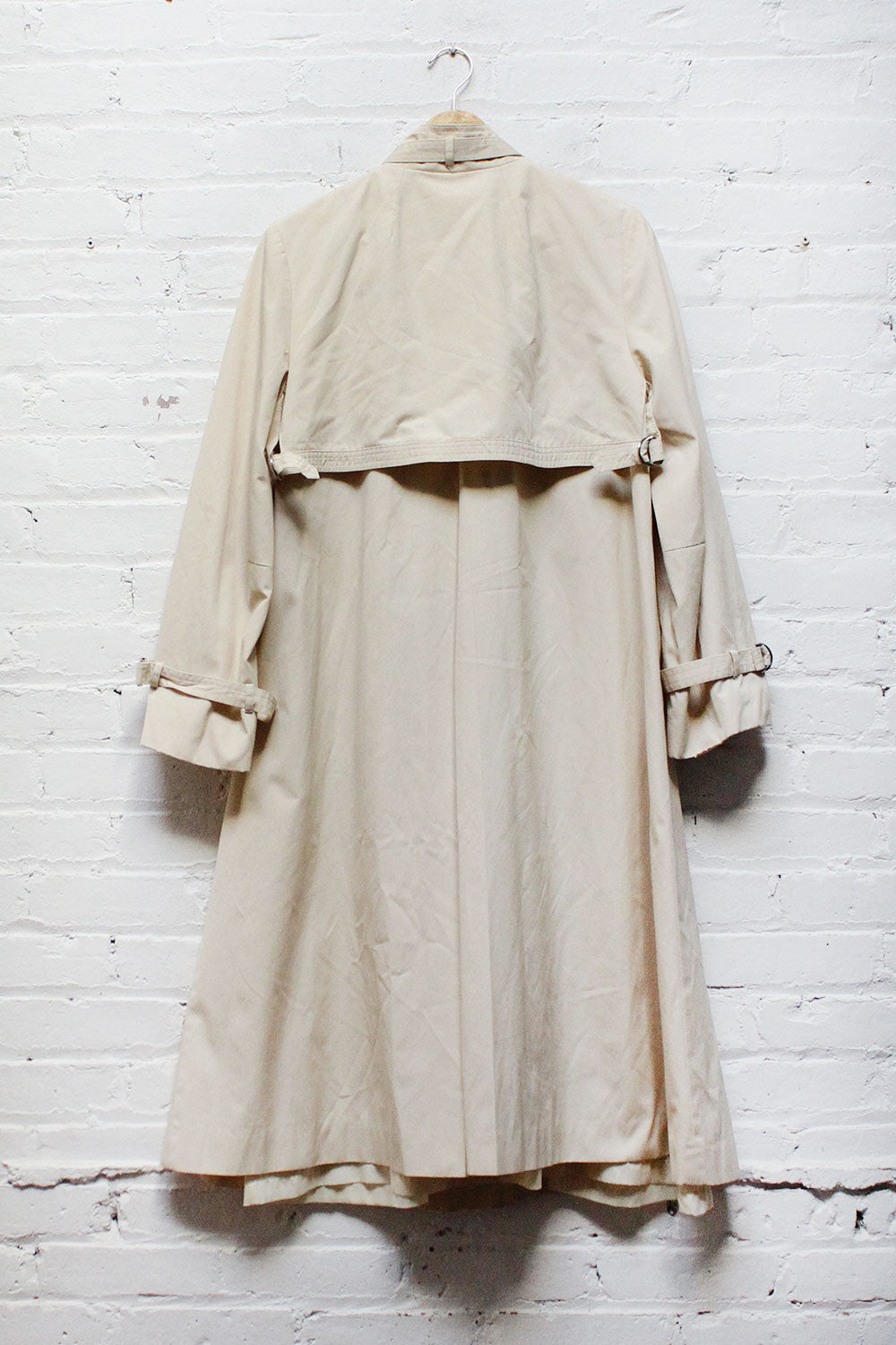 Ivory Swing Trench Coat M