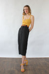 French Buttondown Pencil Skirt XS