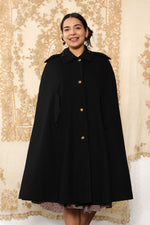 Black Epaulet Cape S/M