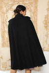 Black Epaulet Cape S/M