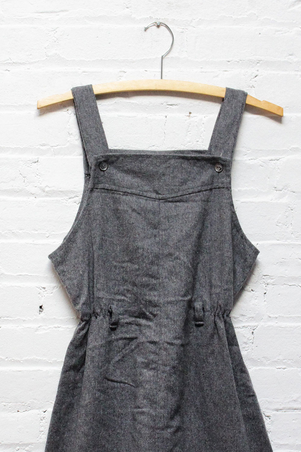 Charcoal Woolly Wiggle Dress XS