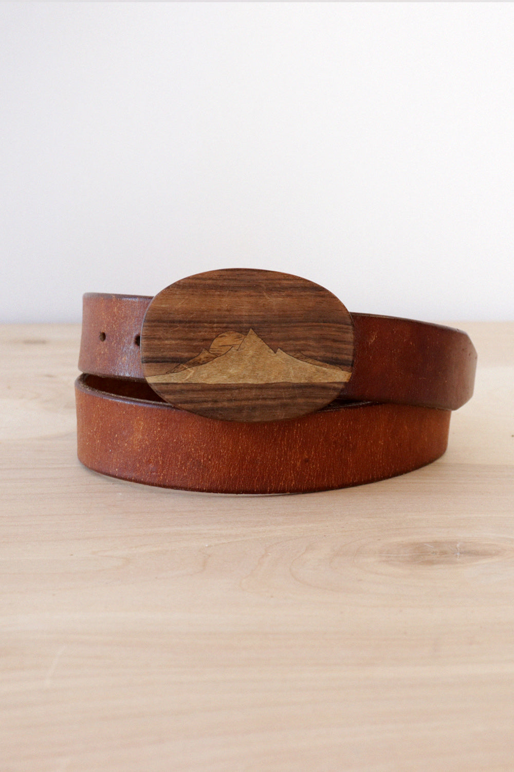 Wooden Mountains Buckle Belt XS-M