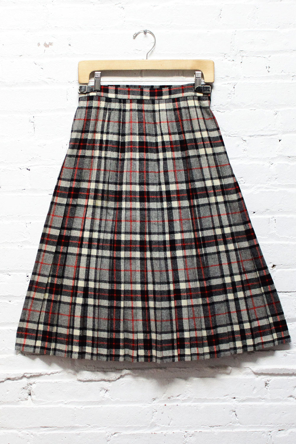 Red Line Plaid Kilt XS/S