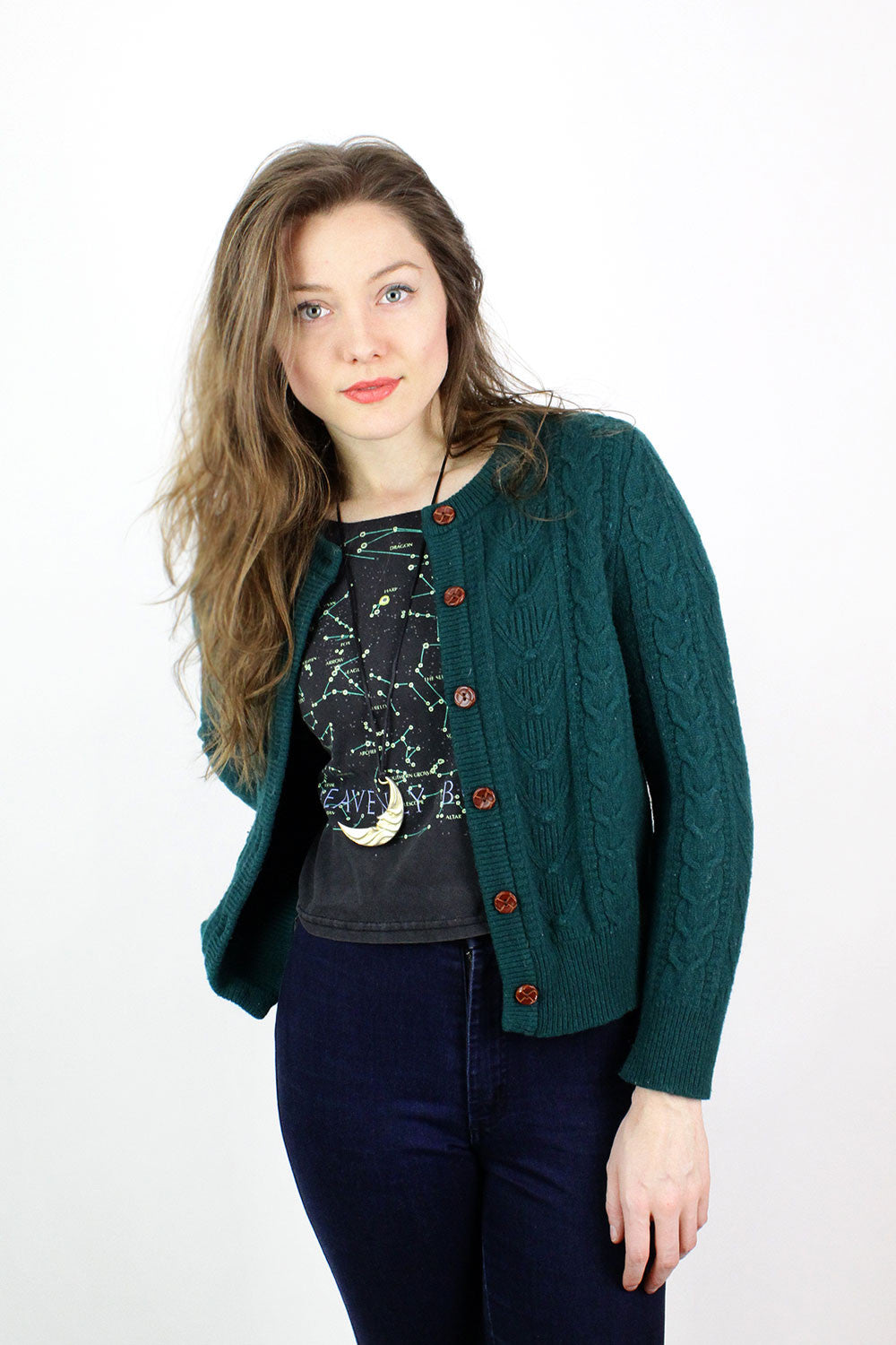 Pendleton Wooded Cardigan S