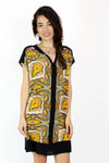 Broadway & Broome Silk Paisley Dress