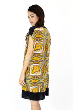 Broadway & Broome Silk Paisley Dress