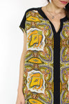 Broadway & Broome Silk Paisley Dress