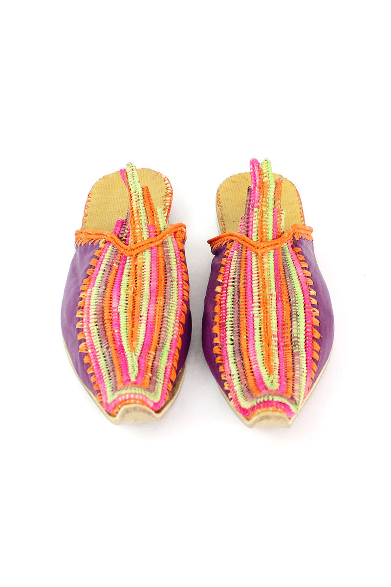 Khussa Neon Slippers 8