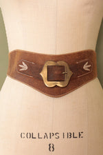 Austrian Buckled Trachten Belt S/M