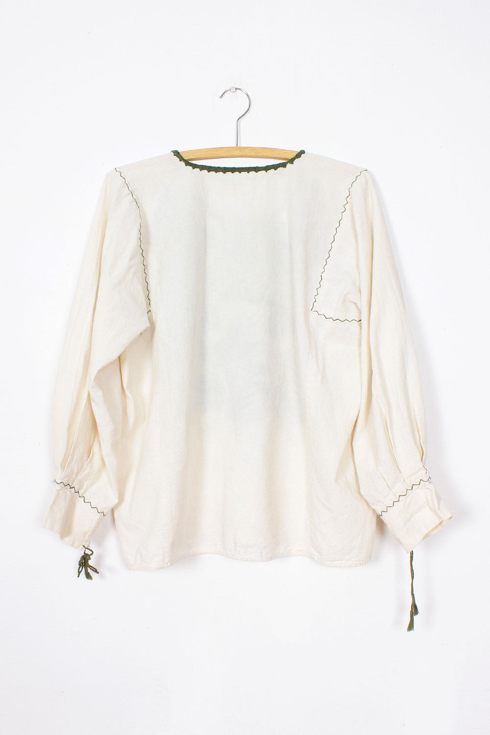 Olive Branch Peasant Top