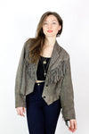 Sloane Fringe Jacket M