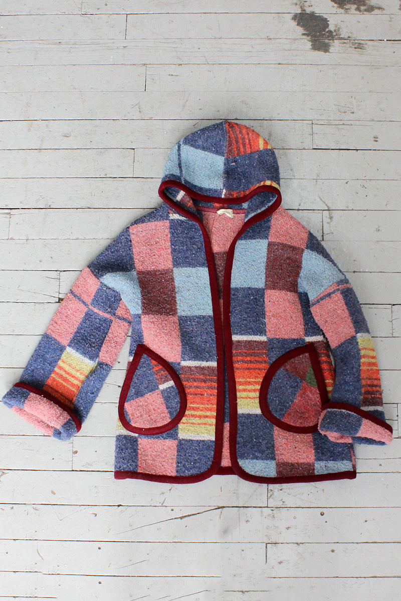 Rainbow Blanket Coat