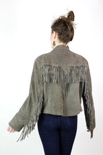 Sloane Fringe Jacket M