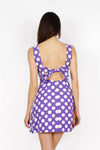 Polka Dot Mini Dress XS