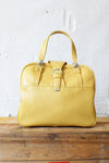 Mustard Train Tote