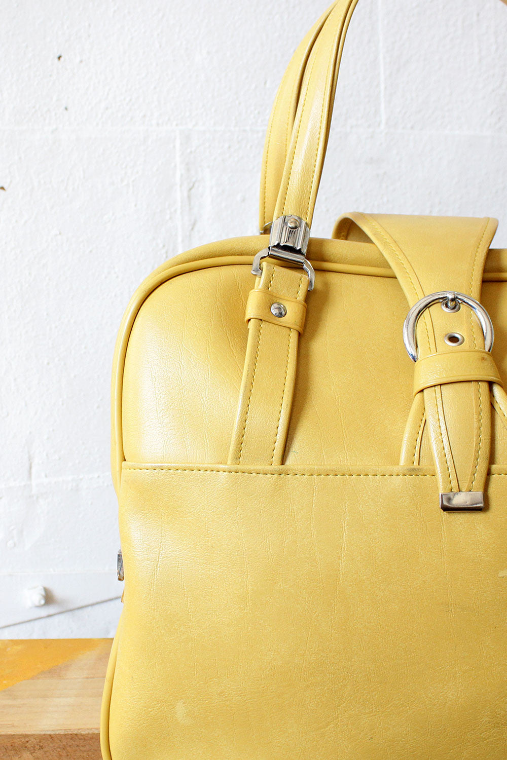 Mustard Train Tote