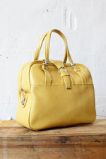 Mustard Train Tote