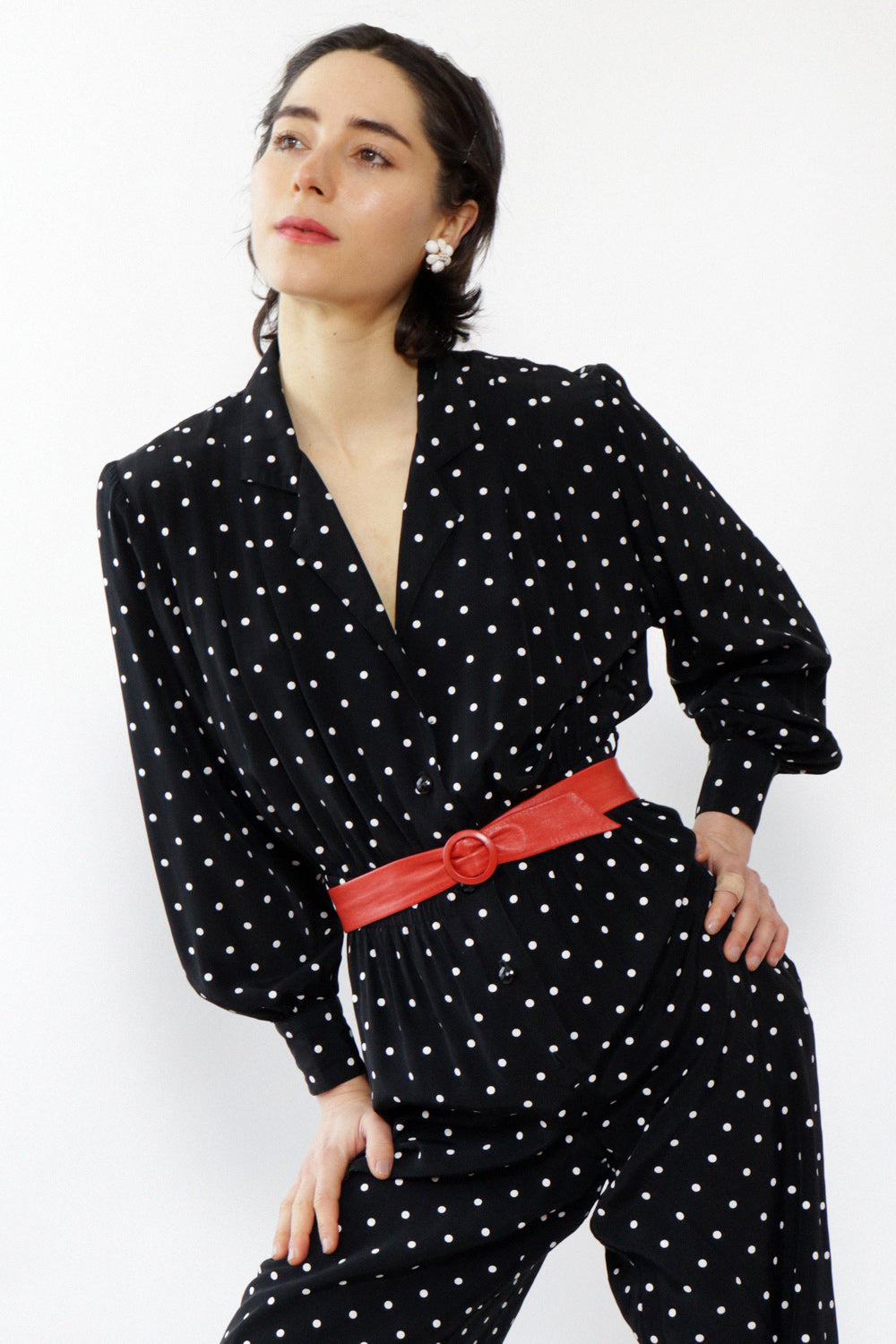 Fundamental Polka Dot Jumpsuit S