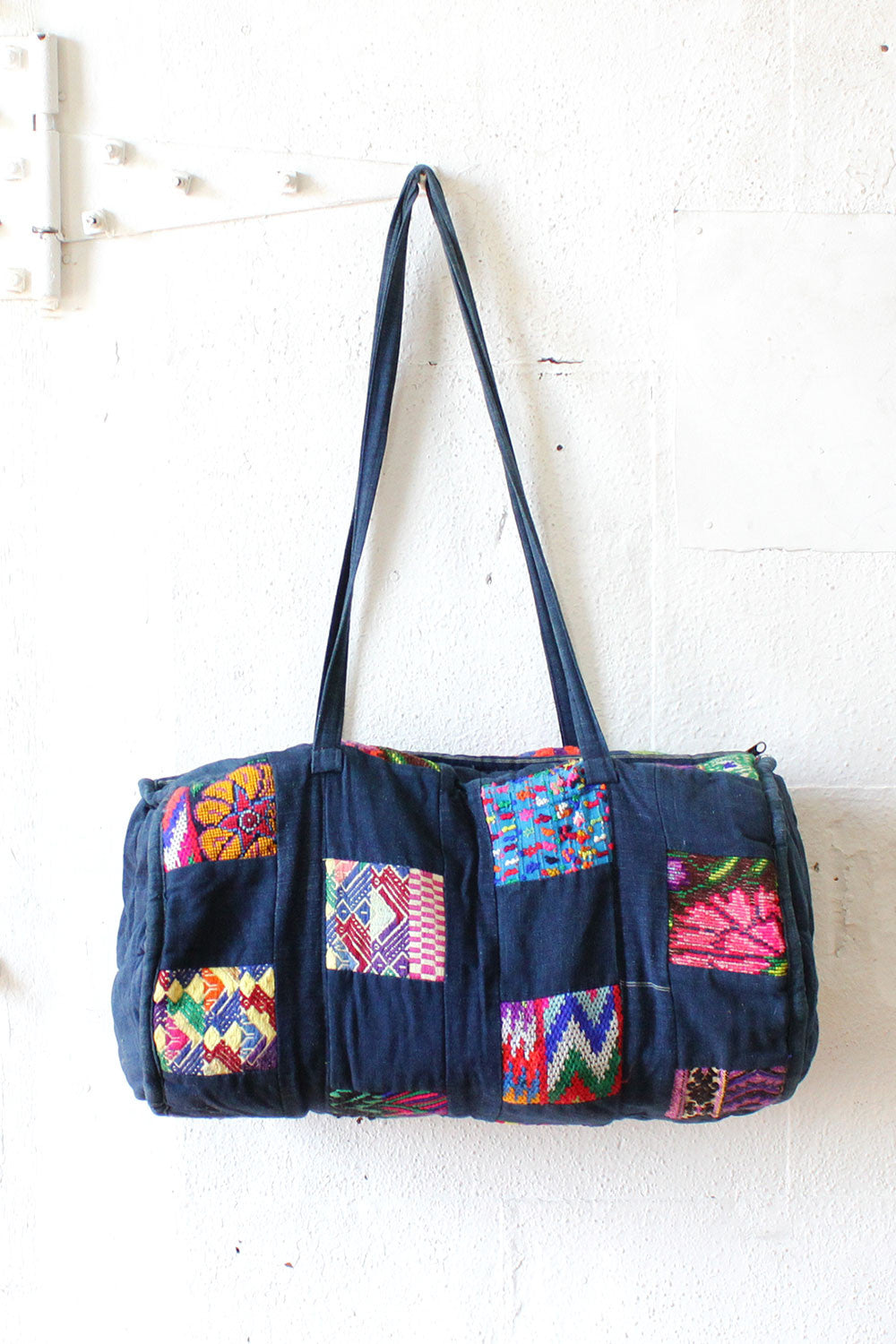 Indigo Patchwork Duffel