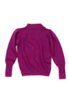 Royal Purple Angora Sweater S