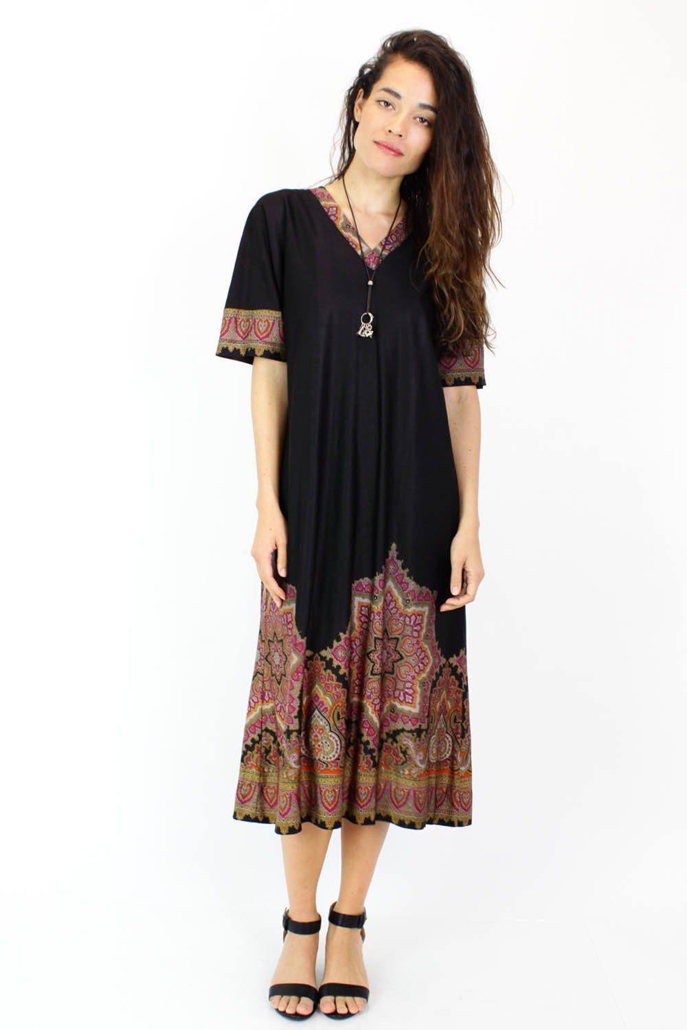 vintage caftan dress