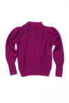 Royal Purple Angora Sweater S