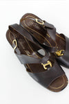 Chunky Sole Buckle Sandals 6