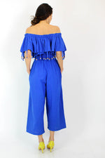 cobalt blue jumpsuit