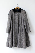 Tweed Trapeze Coat L/XL