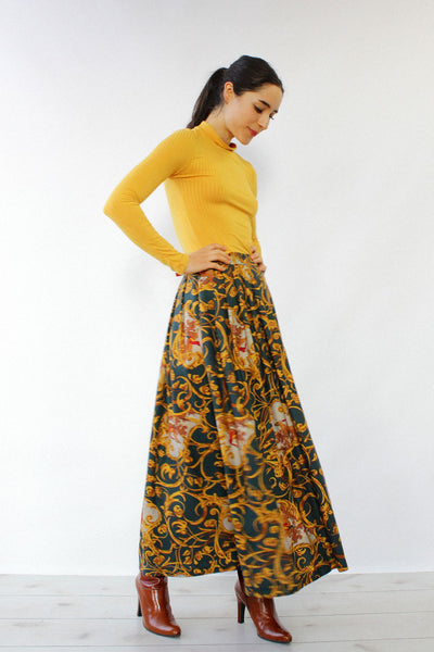Baroque Hunting Print Skirt XS/S – OMNIA