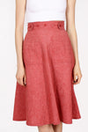 Raspberry Wrap Skirt XS