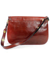 Burgundy Horseshoe Saddle Bag